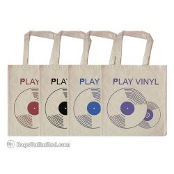 Cotton Tote - Record Design